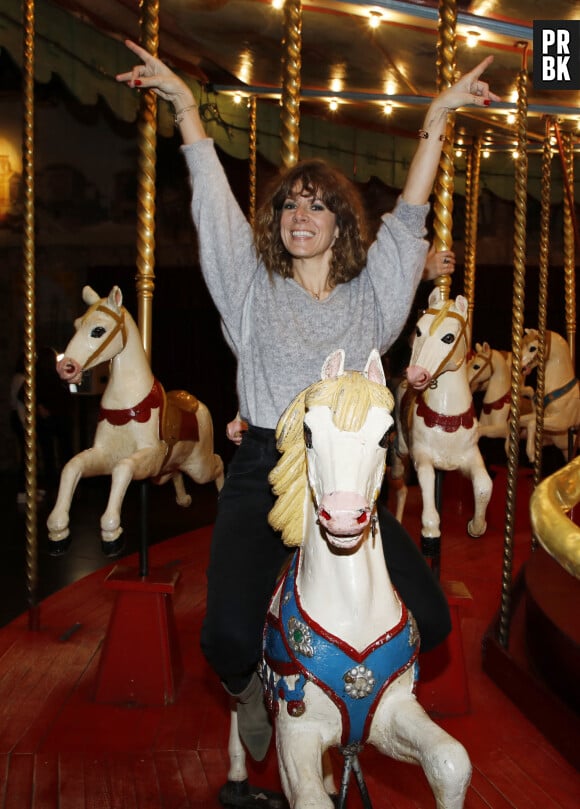 Magali Ripoll lors de la réception annuelle du Secours Populaire au musée des Arts Forains à Paris le 5 décembre 2022. © Denis Guignebourg/Bestimage