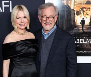 Michelle Williams, Steven Spielberg - Projection du film "The Fabelmans" lors de la cérémonie de clôture du festival AFI à Los Angeles, le 6 novembre 2022.
