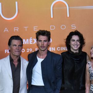 5 février 2024, à Mexico City : avant-première du film Dune - Partie 2. Josh Brolin, Austin Butler, Timothée Chalame, Denis Villeneuve, Florence Pugh and Zendaya (Credit Image: © Carlos Tischler/eyepix via ZUMA Press Wire)