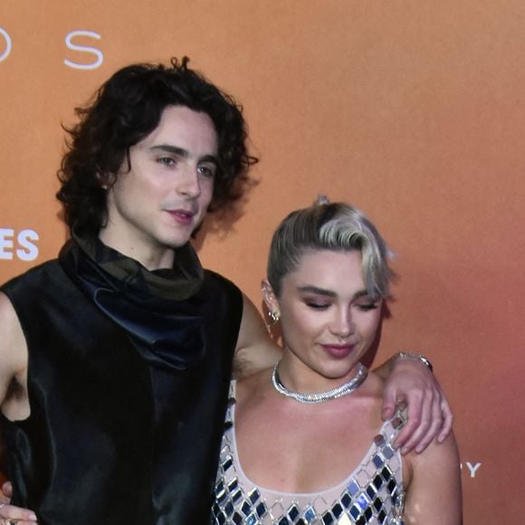 5 février 2024, à Mexico City : avant-première du film Dune - Partie 2. Timothée Chalame et Florence Pugh (Credit Image: © Carlos Tischler/eyepix via ZUMA Press Wire)