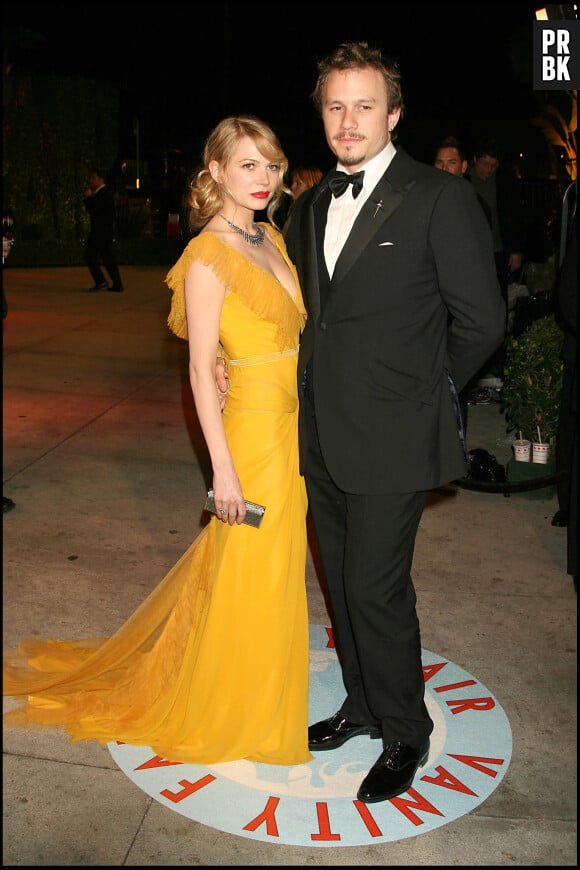 Heath Ledger et Michelle Williams - Soirée Vanity Fair après la cérémonie des Oscars 2006