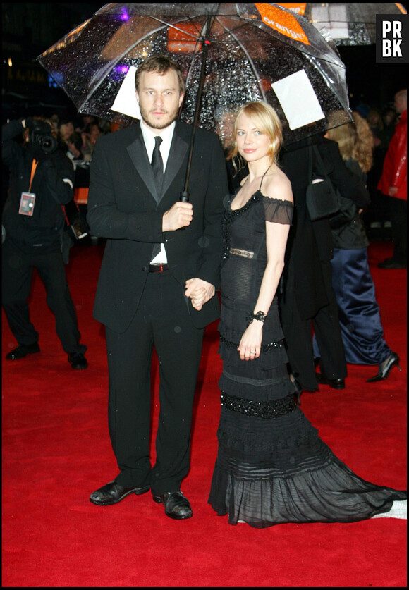 Heath Ledger et Michelle Williams - Cérémonie des BAFTA Awards 2006 à Londres