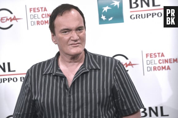 Quentin Tarantino en photocall lors du 16ème Festival du Film de Rome, le 19 octobre 2021. © Rocco Spaziani/Mondadori Portfolio via Zuma Press/Bestimage