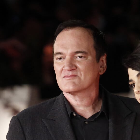 Naissance - Quentin Tarantino est papa pour la deuxième fois d'une petite fille - Quentin Tarantino et sa femme Daniella Pick - Soirée spéciale Quentin Tarantino lors de la 16ème édition du Festival du Film de Rome, le 19 octobre 2021.