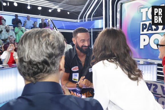 Exclusif - Cyril Hanouna - Sur le nouveau plateau de l’émission TPMP (Touche Pas à Mon Poste), Pilotes pour la nouvelle saison - Paris le 31/08/2023 - © Jack Tribeca / Bestimage