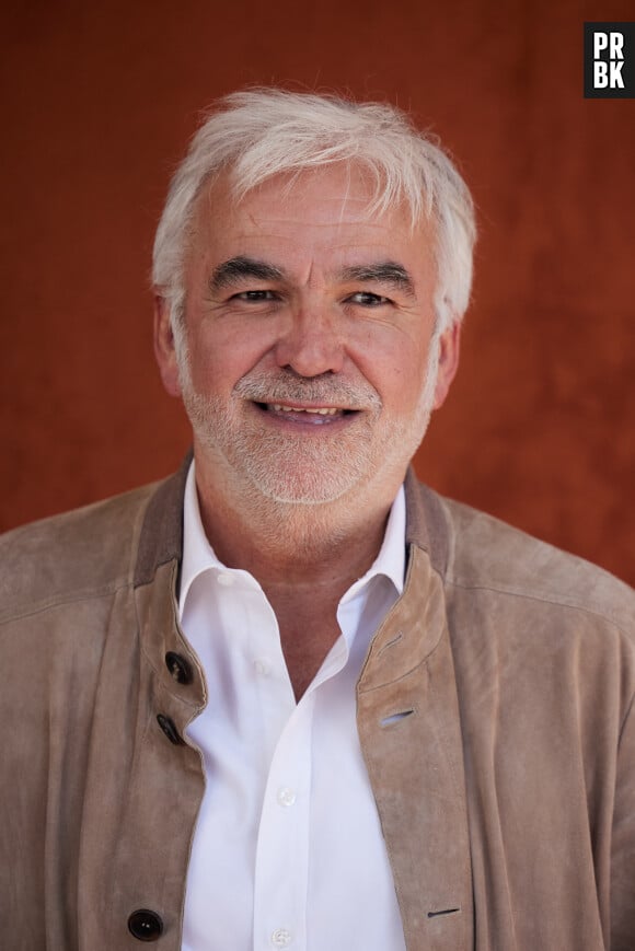 Pascal Praud au village lors des Internationaux de France de tennis de Roland Garros 2023, à Paris, France, le 4 juin 2023. © Cyril Moreau/Bestimage