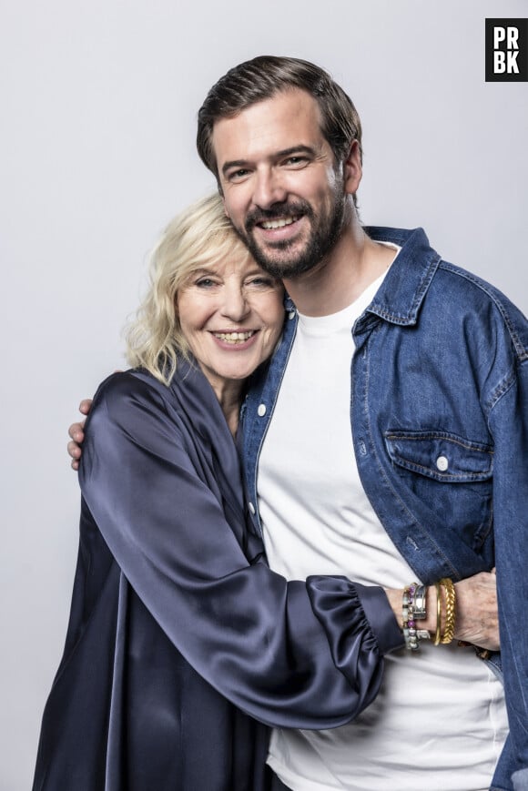 Exclusif - Chantal Ladesou, Marc-Antoine Le Bret - Enregistrement de l'émission "La chanson secrète", présentée par N.Aliagas et diffusée le 1er décembre sur TF1 © Guillaume Gaffiot-Cyril Moreau / Bestimage