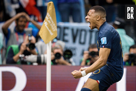 Info - Kylian Mbappé nommé capitaine de l’équipe de France par Didier Deschamps - Match "France - Argentine (3-3 - tab 2-4)" en finale de la Coupe du Monde 2022 au Qatar, le 18 décembre 2022.