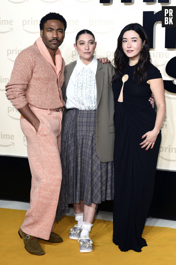 Donald Glover, Francesca Sloane et Maya Erskine - Première de la série Amazon Prime "Mr. and Mrs. Smith" au Luzon Mayfair Cinema à Londres. Le 17 janvier 2024