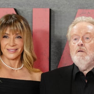 Ridley Scott, Giannina Facio - Première de "Napoléon" au Musée du Prado. Madrid - 20 novembre 2023