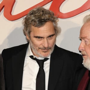 Joaquin Phoenix et Ridley Scott - Avant-première mondiale du film "Napoléon" à la Salle Pleyel à Paris le 14 novembre 2023. © Coadic Guirec / Bestimage 