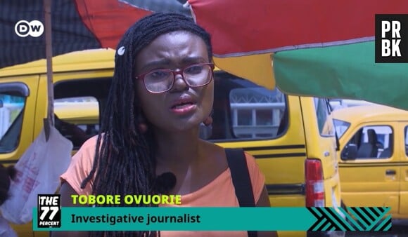 La véritable journaliste Tobore Ovuorie qui a inspiré le personnage d'Oloturé