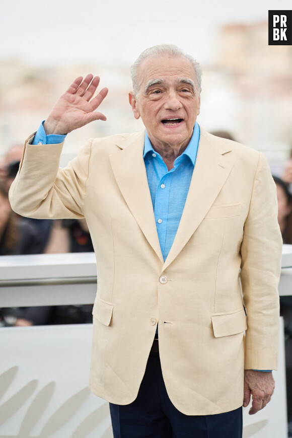 Martin Scorsese au photocall du film "Killers Of The Flower Moon" lors du 76ème Festival International du Film de Cannes, au Palais des Festivals à Cannes, le 21 mai 2023. © Jacovides-Moreau/Bestimage