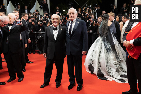 Martin Scorsese, Robert de Niro - Descente des marches du film « Killers of the flower moon » lors du 76ème Festival International du Film de Cannes, au Palais des Festivals à Cannes. Le 20 mai 2023 © Olivier Borde / Bestimage 