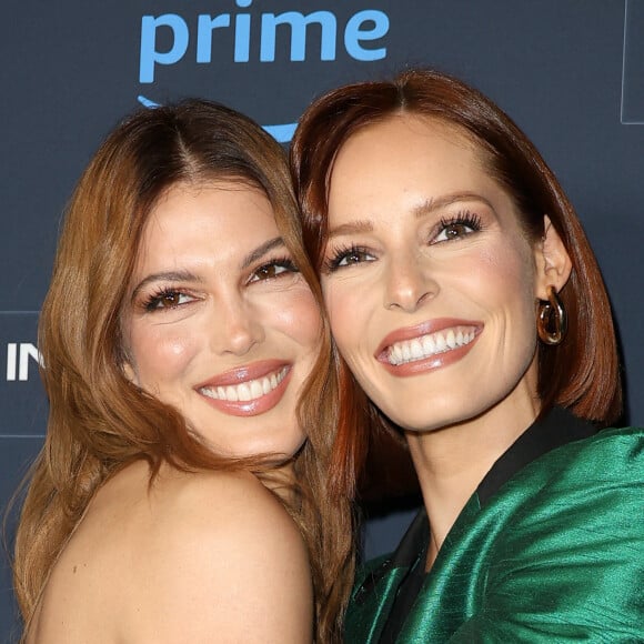 Iris Mittenaere et Maëva Coucke (Miss France 2018) à l'avant-première de la série Influence(s) sur Amazon Prime Video au cinéma le Silencio des Prés à Paris. © Coadic Guirec/Bestimage