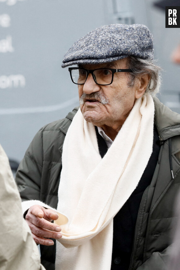 Gérard Hernandez - Sorties des obsèques de Marion Game en l'église Saint Roch à Paris, France, le 31 mars 2023. © Christophe Clovis/Bestimage