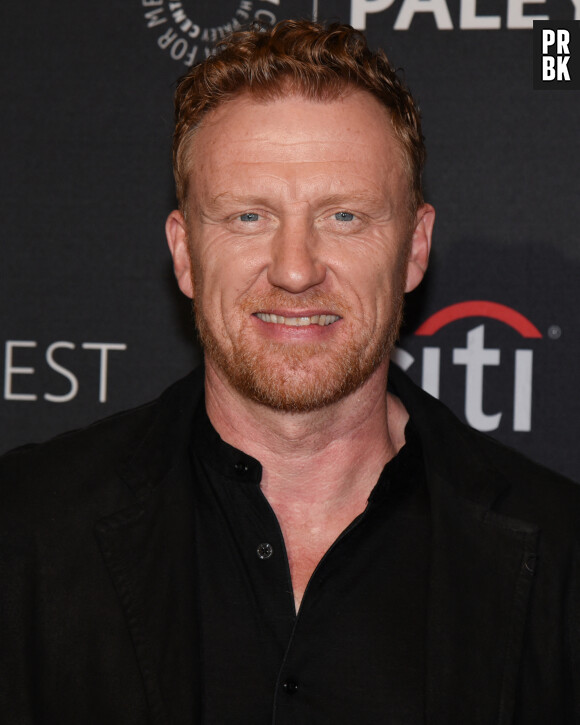 Kevin McKidd - Photocall de la série "Grey's Anatomy" lors du PaleyFest 2023 à Los Angeles, le 2 avril 2023.