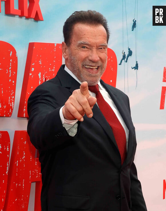 Arnold Schwarzenegger à la première du film "Fubar" à Los Angeles.