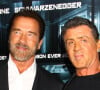 Arnold Schwarzenegger, Sylvester Stallone - Premiere de "The Escape Plan" a New York.