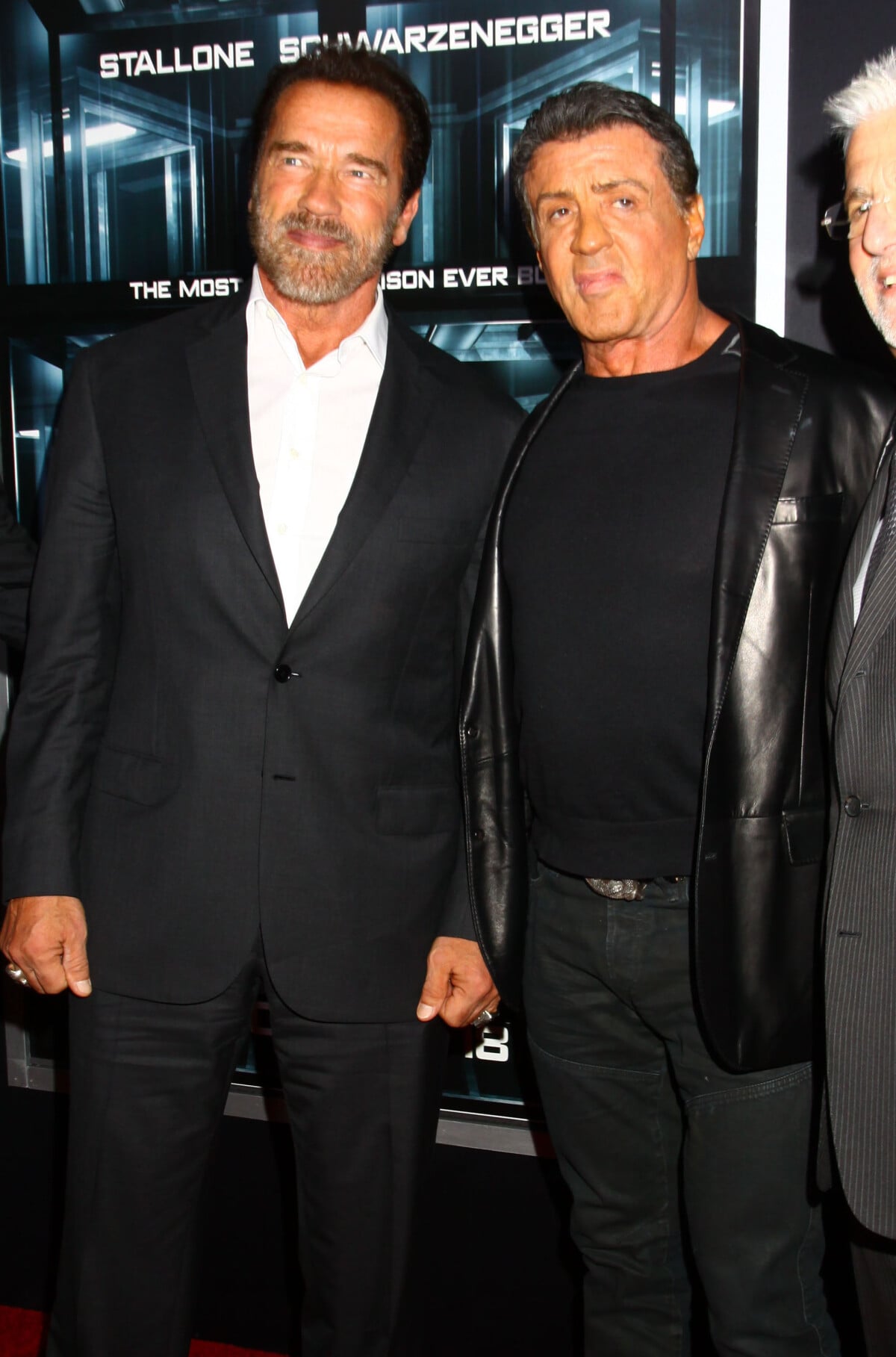 Photo Arnold Schwarzenegger, Sylvester Stallone Premiere de 