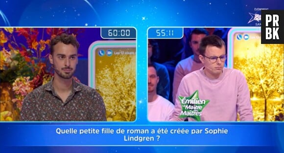 Les 12 Coups de Midi : Emilien repère une nouvelle erreur dans une question