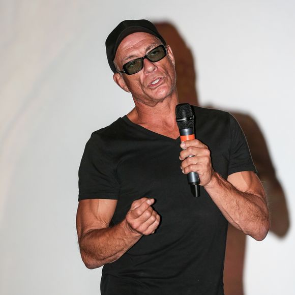 Exclusif - Jean-Claude Van Damme lors de l'avant-première du film "Lukas" au Kinepolis à Lomme. © Stéphane Vansteenkiste / Bestimage 
