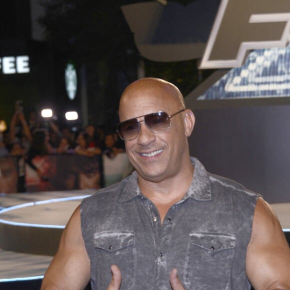 Vin Diesel à la première du film "Fast & Furious X" à Mexico. © Carlos Tischler/eyepix via Zuma Press/Bestimage