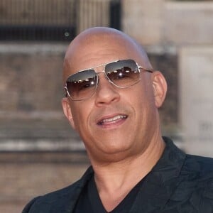 Vin Diesel à la première du film "Fast & Furious X" à Rome.