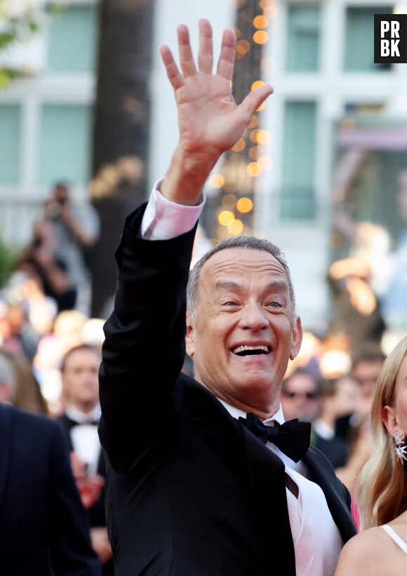 Tom Hanks - Montée des marches du film Asteroid City lors du 76ème Festival International du Film de Cannes, au Palais des Festivals à Cannes. © Jacovides-Moreau / Bestimage