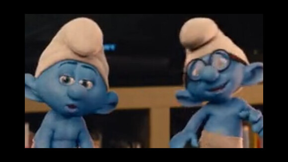 Les Schtroumpfs au cinéma ... bande annonce du film en VF (vidéo)