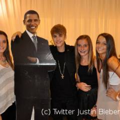 Justin Bieber rencontre ses fans ... merci Barack Obama (PHOTO)