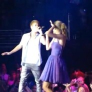 VIDEO - Taylor Swift en concert à L.A. et tout d&#039;un coup ... Justin Bieber la rejoint sur scène