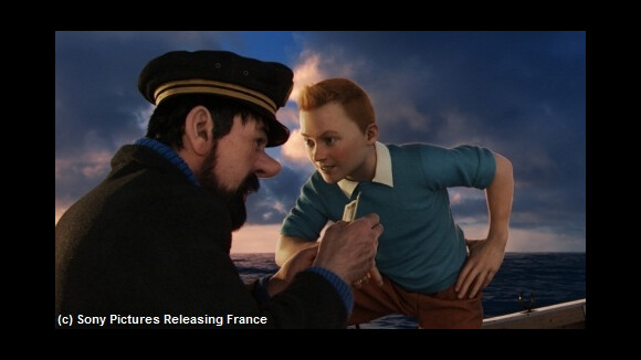 Tintin et son Secret de la Licorne : une nouvelle vidéo ... en Allemand