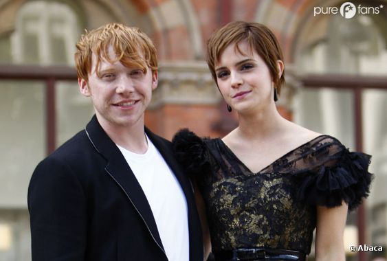 Emma Watson et Rupert Grint à Londres