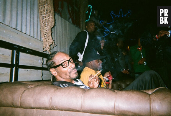 Snoop Dogg en soirée avec des potes