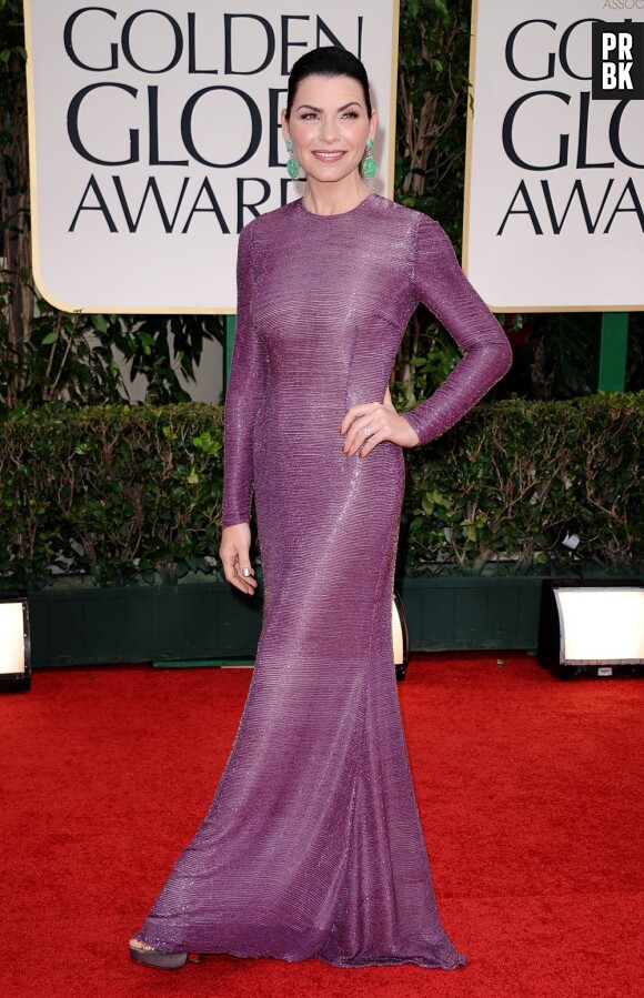 Julianna Margulies aux Golden Globes 2012