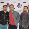 Le groupe Coldplay au complet aux EMA Music Awards