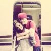 Justin et Selena sont dans un avion