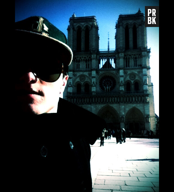 Josh Hutcherson visite Paris pour la première fois