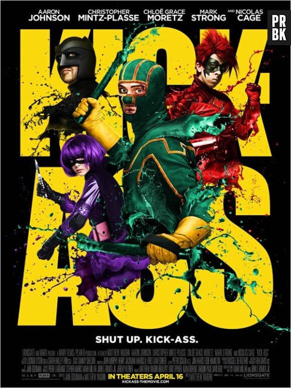 Affiche de Kick-Ass sorti en 2010