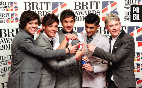 Les One Direction, qui ont remporté l'Award de la meilleure chanson de l'année