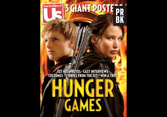 Katniss et Peeta se partagent la une de US