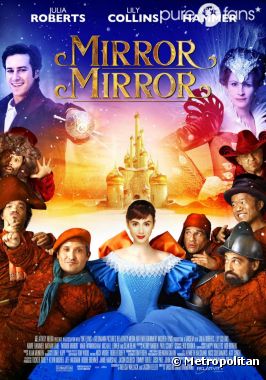 L'affiche de Mirror Mirror, la version de Lily Collins