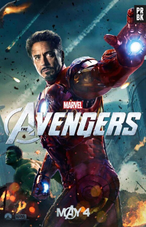 Robert Downey Jr dans The Avengers