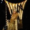 Madonna lors de sa prestation au Super Bowl