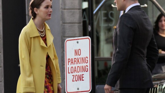 Gossip Girl saison 5 : Chuck et Blair réunis sur le tournage (PHOTOS)