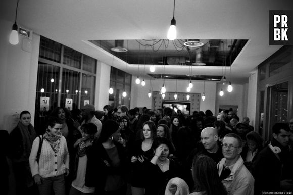 NJ lors de son showcase chez Sony Music pour présenter son EP "Le Calme avant le Tempo"