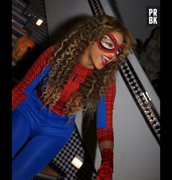 Beyoncé en mode Spiderman !