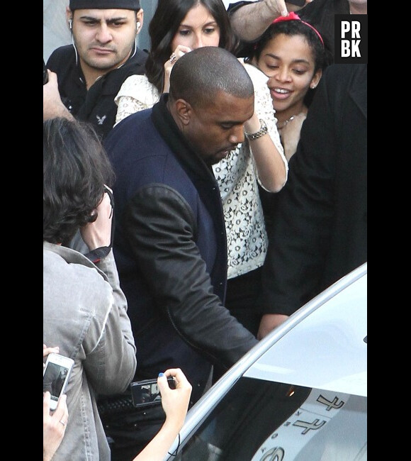 Kanye West rejoint sa belle