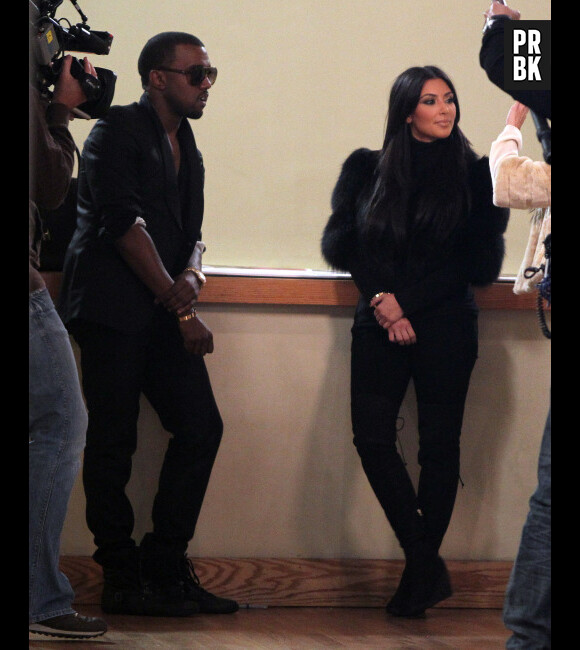 Kim Kardashian et Kanye West n'ont pas peur des caméras